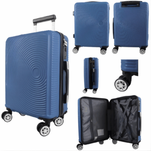 T-HC-US-1830 NAVY CABIN-SIZE EASYJET TRAVEL TROLLEY SUITCASE