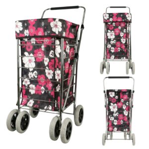 ST-SIX-01 BLACK PINK FLOWER