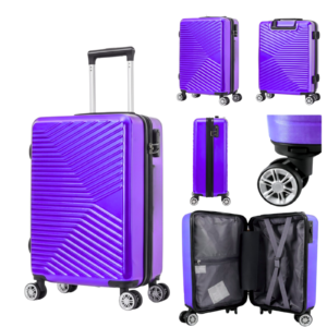 T-HC-US-1611 PURPLE 15.7'' UNDER-SEAT CABIN-SIZE TRAVEL TROLLEY (Copy)