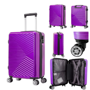 T-HC-US-1611 DARK PURPLE 15.7'' UNDER-SEAT CABIN-SIZE SUITCASE
