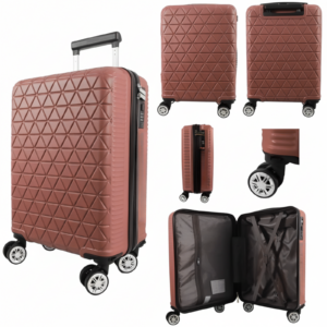 T-HC-US-1627 ROSE GOLD 15.7'' UNDER-SEAT CABIN-SIZE TROLLEY