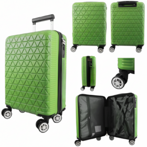 T-HC-US-1627 LIME GREEN 15.7'' UNDER-SEAT CABIN-SIZE TROLLEY