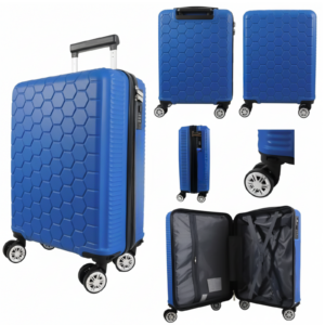 T-HC-US-1631 ROYAL BLUE RYANAIR TRAVEL TROLLEY SUITCASE