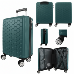 T-HC-US-1631 DARK GREEN RYANAIR CABIN-SIZED TROLLEY SUITCASE