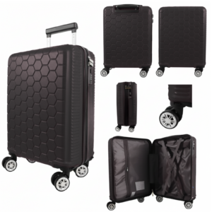 T-HC-US-1631 BLACK RYAN AIR CABIN-SIZE TROLLEY SUITCASE