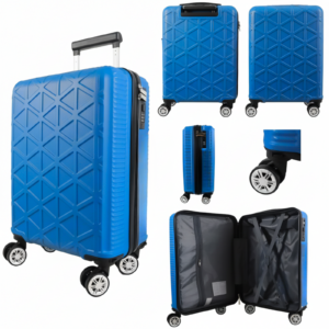 T-HC-US-1629 BLUE UNDER-SEAT CABIN-SIZE TRAVEL TROLLEY