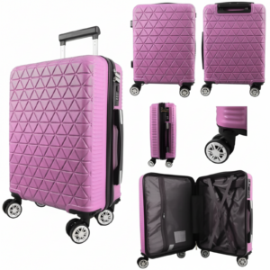 T-HC-US-1827 PINK CABIN-CASE EASYJET TRAVEL TROLLEY SUITCASE
