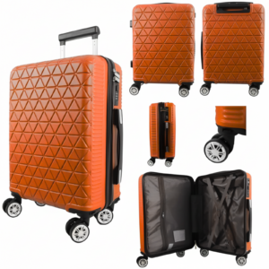 T-HC-US-1827 ORANGE EASYJET TRAVEL CABIN TROLLEY SUITCASE