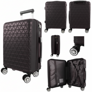 T-HC-US-1827 BLACK RYANAIR UNDERSEAT CABIN-CASE TRAVEL TROLLEY