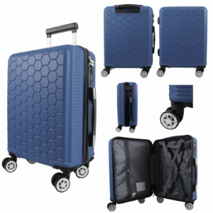 T-HC-US-1831 NAVY UNDERSEAT CABIN-SIZE EASYJET TROLLEY SUITCAS