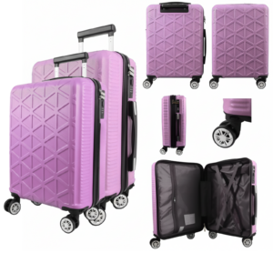 T-HC-US-1629 PINK SET OF 2 RYAN AIR UNDERSEAT AND 20" CABIN-SIZE