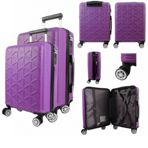 T-HC-US-1629 DARK PURPLE SET OF 2 RYAN AIR, ALSO OVERHEAD CABIN-