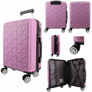 T-HC-CABIN-2029 PINK CABIN-SIZE TRAVEL TROLLEY