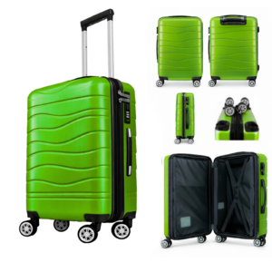 T-HC-CABIN-2025 LIME GREEN TRAVEL TROLLEY