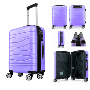 T-HC-CABIN-2025 PURPLE TRAVEL TROLLEY