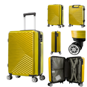 T-HC-US-1611 YELLOW RYAN AIR CABIN-SIZED TROLLEY SUITCASE